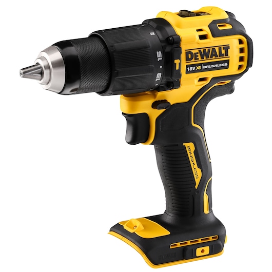 18V XR Compact Brushless Hammer Drill Driver - Bare Unit
