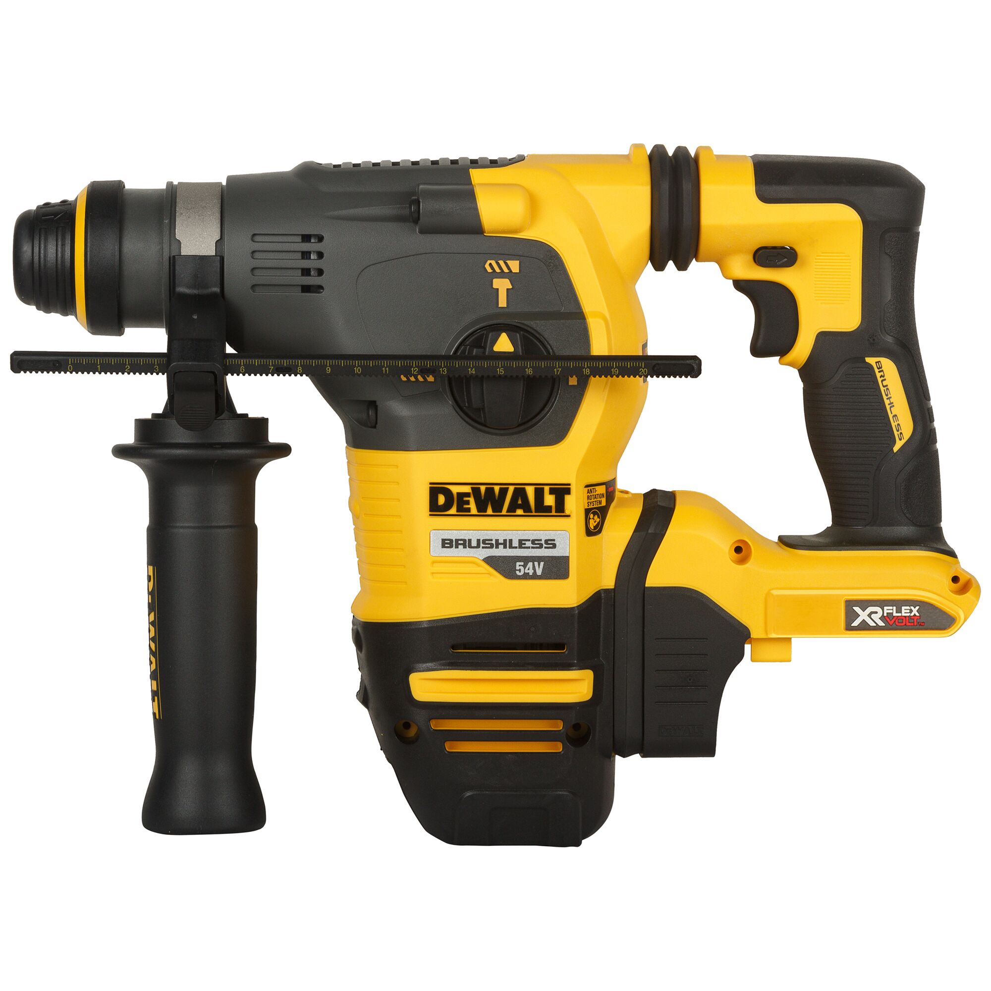 54V Brushless 3-Mode 30mm SDS-Plus Cordless Hammer (Bare) | DEWALT