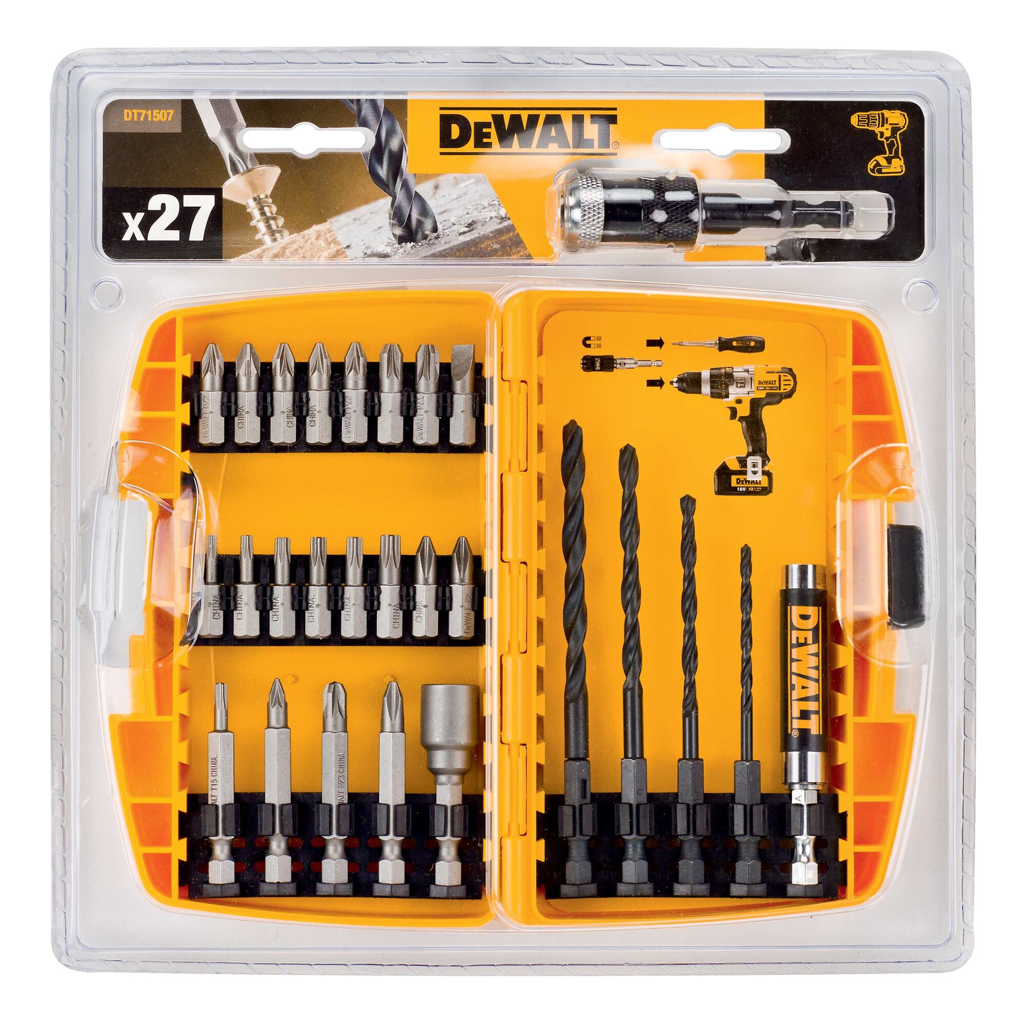 Drill Bit Compact Rapid Load Set (27 pc)