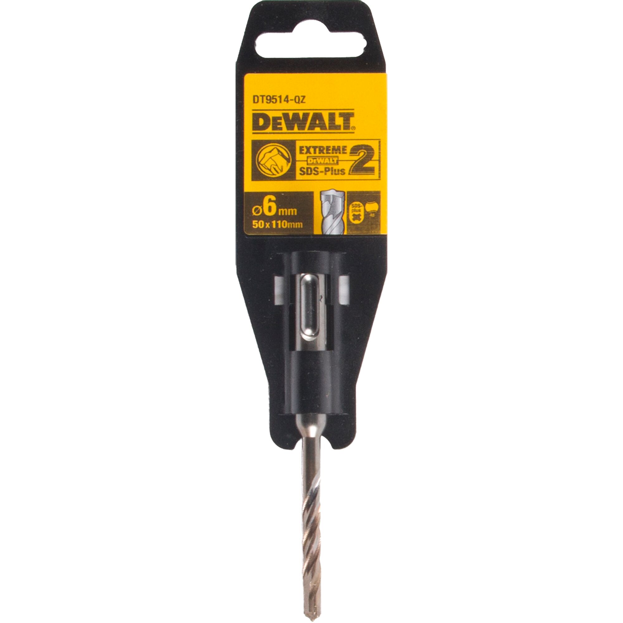 6mm EXTREME SDS Plus 2 Cutter Drill Bit