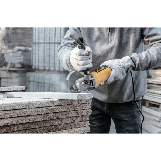 850W 4-inch Angle Grinder with Toggle Switch