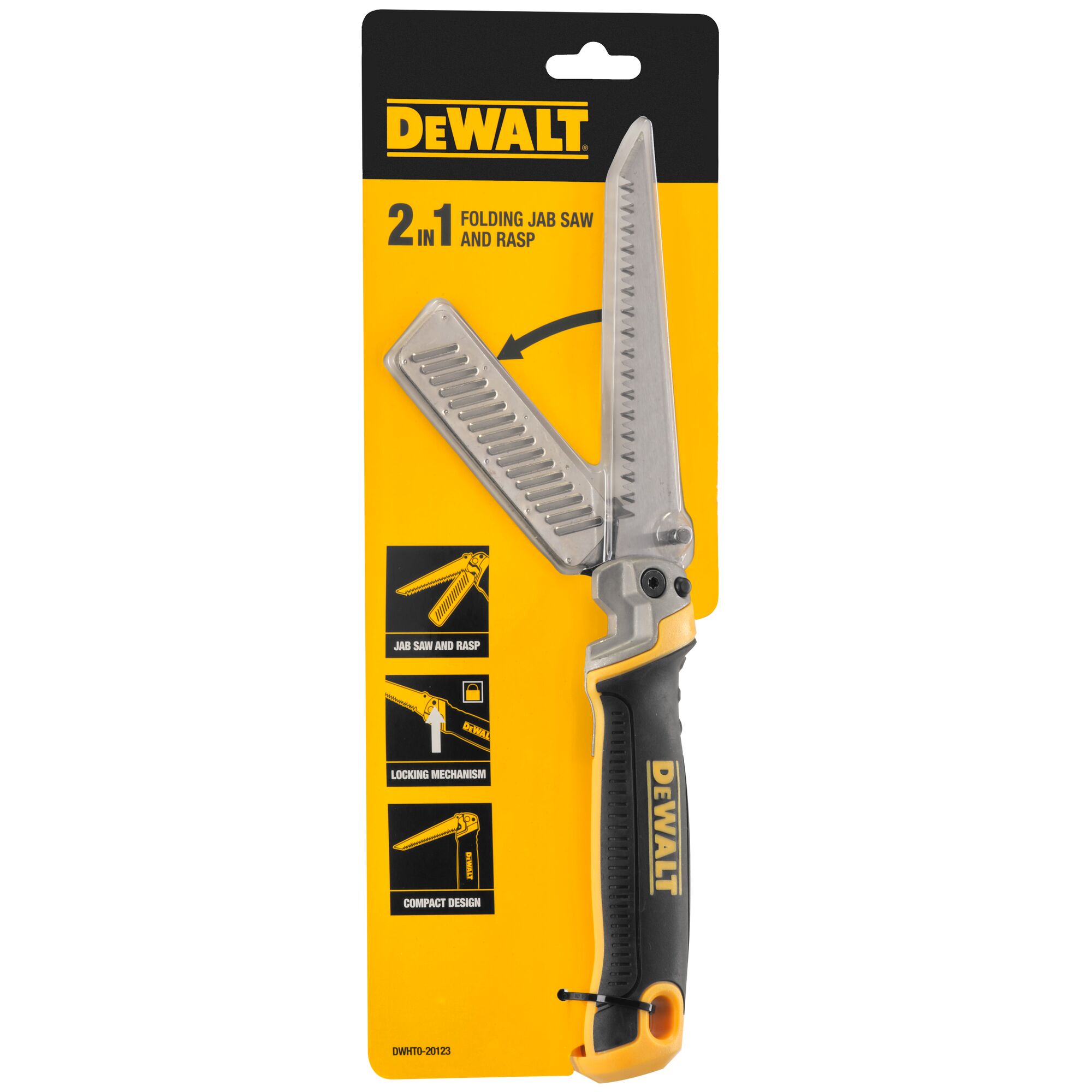 Folding Jab Saw With Rasp